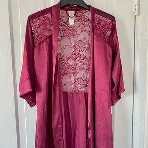 Silky Satin Lingerie Wrap